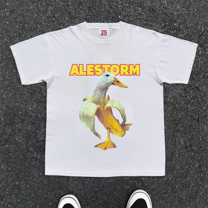 Weird Pattern Cotton T-shirt