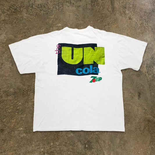 Oversized White Print Cotton T-shirt