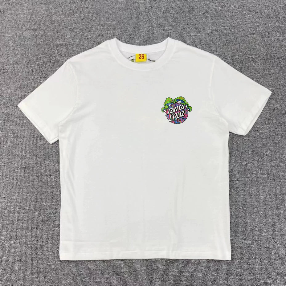 Santa Cruz Black Cotton T-shirt