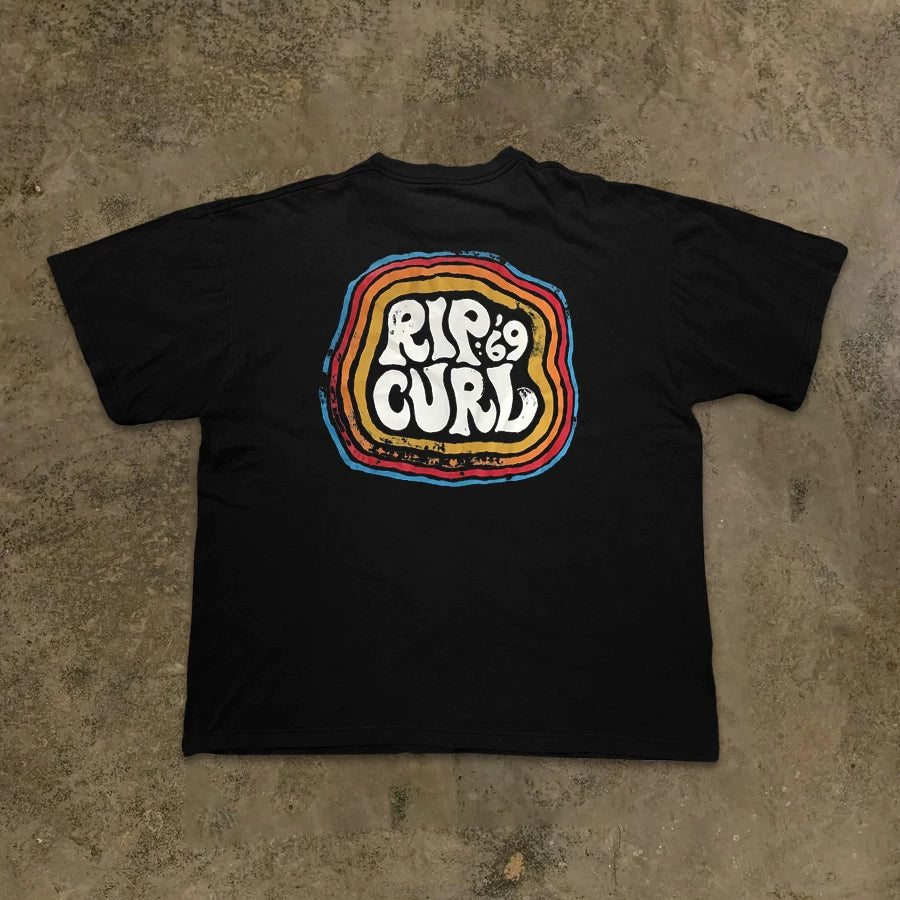 Black Cotton T-shirt